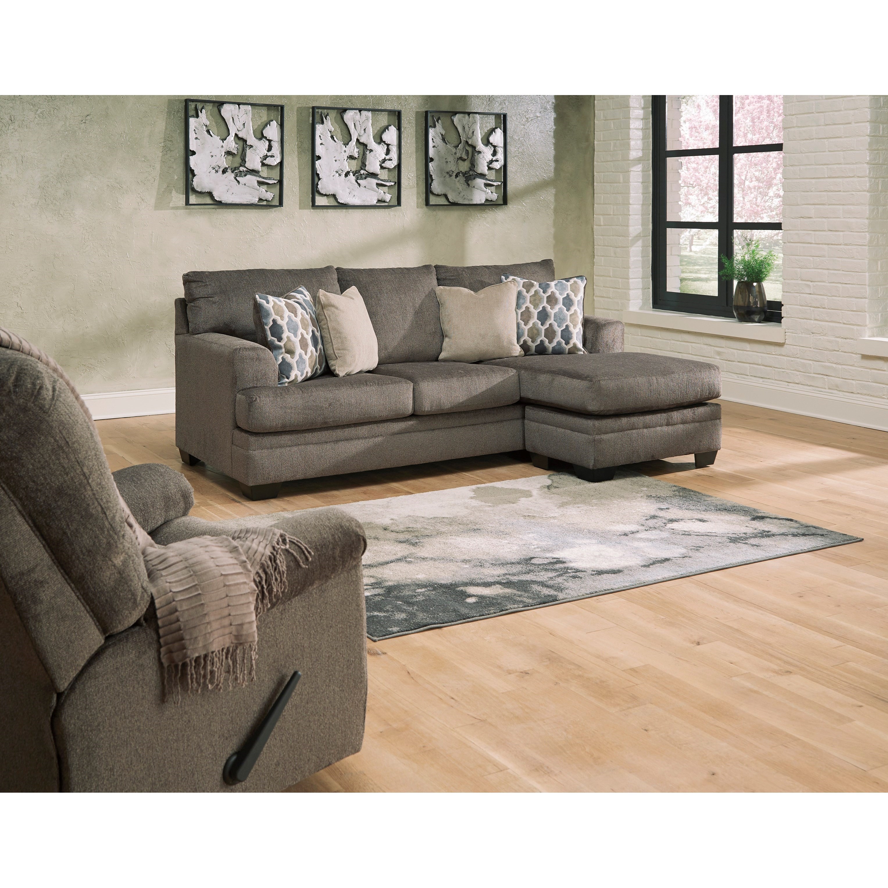Dorsten slate living shop room set
